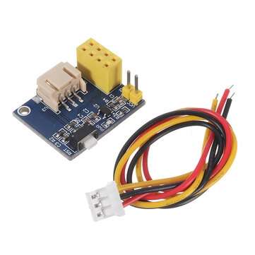 2Pcs Geekcreit ESP8266 ESP-01 ESP-01S WS2812 RGB LED Lamp Module Support for IDE Programming