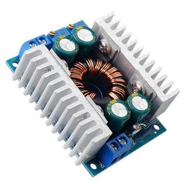 2Pcs Geekcreit 8A DC5-30V to DC1.25-30V 150KHz Automatic Step Up Step Down Adjustable Power Module