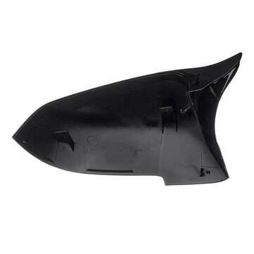 2Pcs Gloss Black Side Rearview Mirror Covers Caps For BMW 5 6 7 Series F10 F18 F11 F06 F07 F12 F13 F