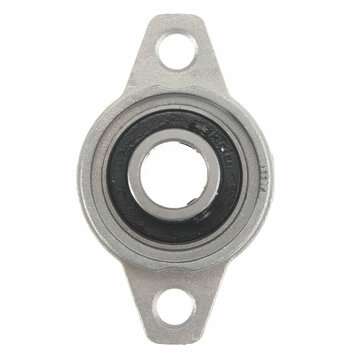 2pcs KFL001 Zinc Alloy Pillow Block Flange Ball Bearing 12mm Bore Diameter KFL Bearing