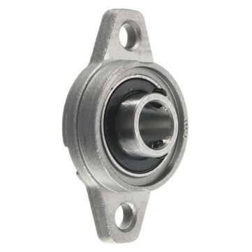 2pcs KFL001 Zinc Alloy Pillow Block Flange Ball Bearing 12mm Bore Diameter KFL Bearing