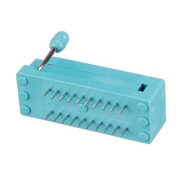 2pcs IC Lock Seat Zif Socket Test Universal zif Sockets 20Pin