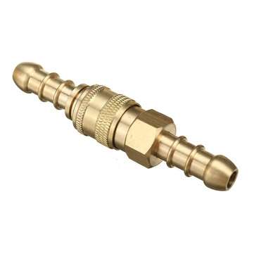 2Pcs Iron Pneumatic Fitting Air Line Hose Compressor Connector Quick Release Coupler Air Line Fittin
