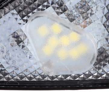 2Pcs LED Car Rearview Mirror Lights Under Mirror Puddle Lights For Mercedes Benz W117 W204 W212 W221