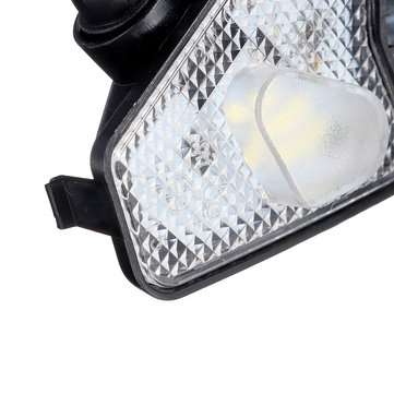 2Pcs LED Car Rearview Mirror Lights Under Mirror Puddle Lights For Mercedes Benz W117 W204 W212 W221