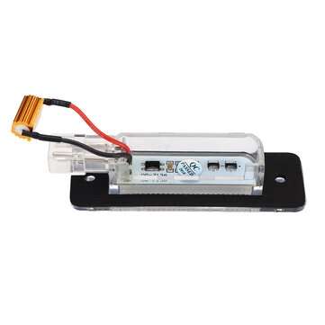 2PCS LED Number License Plate Light Rear For BMW E30 E28 E23 E32 3 5 6 7 Series