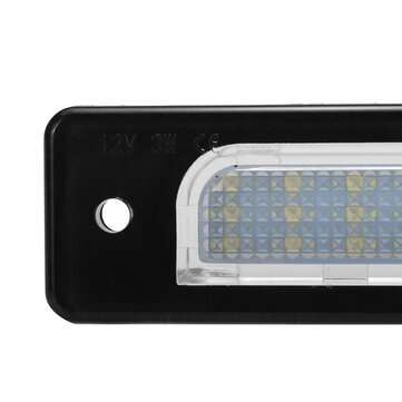 2PCS LED Number License Plate Light Rear For BMW E30 E28 E23 E32 3 5 6 7 Series