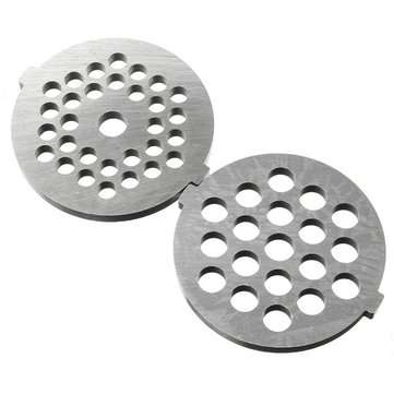 2Pcs Meat Chopper with 2Pcs Cutter Blade For MG30/60 Kitchen Meat Ginder Parts