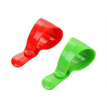 2pcs Multi-functional Car Sun Visor Glasses Clip Fixed Mount Ticket Card Holde... (COLOR.: REDGREEN)