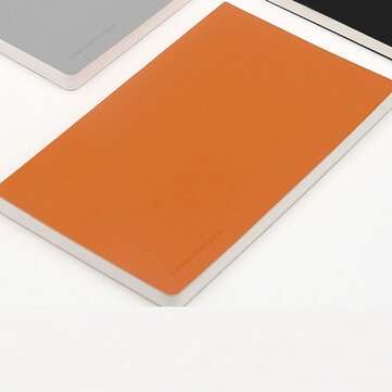 2pcs Noble Paper NoteBook From Xiaomi Youpin PU Cover Slot Book for Office Trave... (COLOR.: ORANGE)