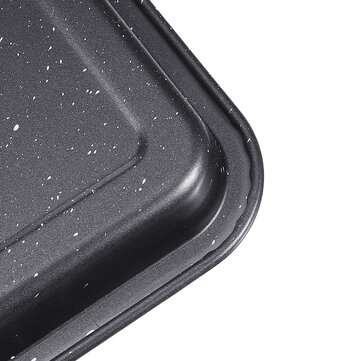2Pcs Non Stick Mesh Pan Air Fryer Oven Mesh Baking Grill Tray Basket Tool