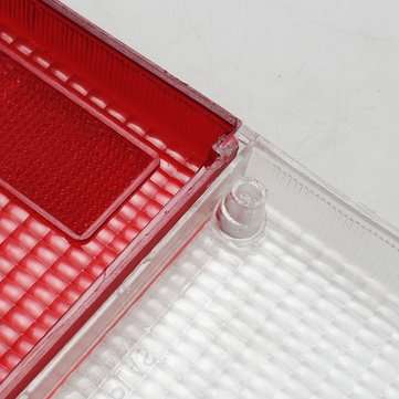 2Pcs Rear Tail Lights Turn Signal Lamps Lenes Covers Plastic Left Right For Iveco