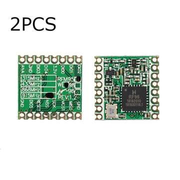 2Pcs RFM95W 915MHz LoRa Remote Wireless Transceiver Module Board