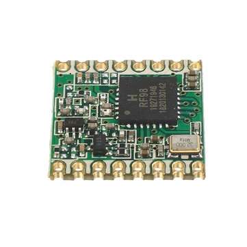 2Pcs RFM95W 433MHz LoRa Long-distance Remote Wireless Transceiver Module Board