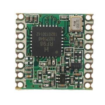 2Pcs RFM95W 433MHz LoRa Long-distance Remote Wireless Transceiver Module Board