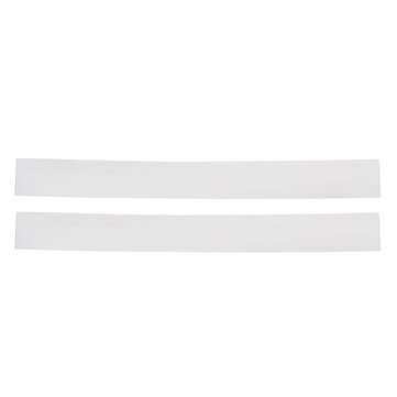 2pcs Silicone Stove Counter Gap Cover Heat Resistant Gap Filler Seals Kitchen Gap ... (COLOR: WHITE)