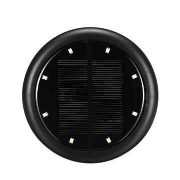 2PCS Solar Powered Ground Light IP65 Waterproof Garden Pathway Deck Lights