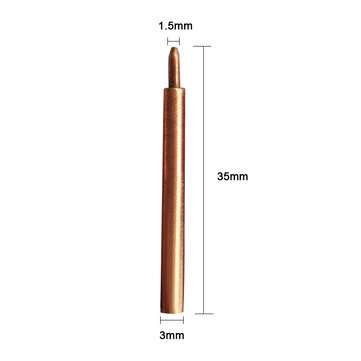 2Pcs Solder Pin Sunkko Spot Welder Welding Fixed Copper Needles Used for 737G 787A 788H 709A 709AD 7