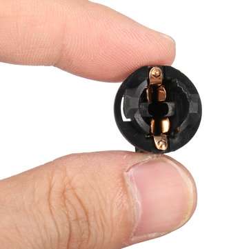 2Pcs T10 Twist Lock Wedge instrument Panel Dash Light Bulb Base Sockets 192 168