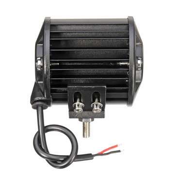 2PCS Tri Row 4Inch 60W LED Work Light Bars Combo Beam Driving Fog Lamp Pure White 6000K for Off Road
