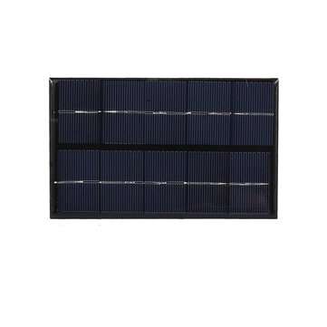 2W 5V USB Solar Panel Outdoor Portable Solar Charger Pane Climbing Fast Charger Polysilicon Travel D