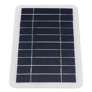 2W 5V Sunpower Solar Panel Polysilicon Solar Panel USB Charger for Outdoor Cycling Climbing Hiking C