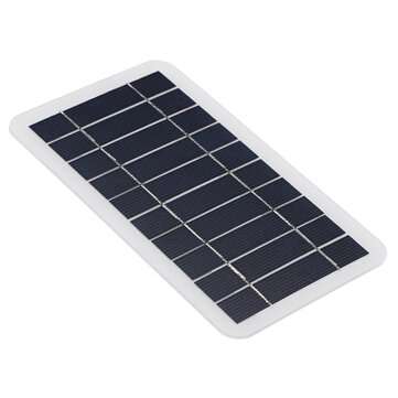 2W 5V Sunpower Solar Panel Polysilicon Solar Panel USB Charger for Outdoor Cycling Climbing Hiking C
