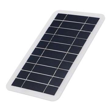 2W 5V Sunpower Solar Panel Polysilicon Solar Panel USB Charger for Outdoor Cycling Climbing Hiking C