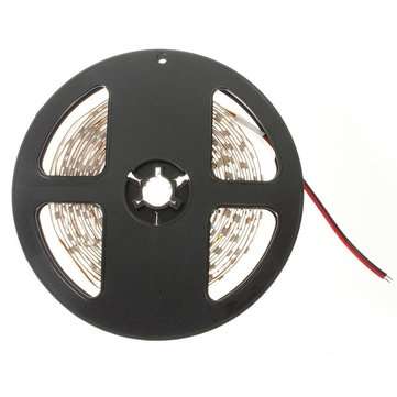 2X 5M 300 SMD3528 Warm White Flexible LED Strip Non-Waterproof 12V