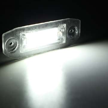 2x LED Licence Number Plate Light For Volvo C70 S40 S60 V50 V60 V70 XC60 XC90