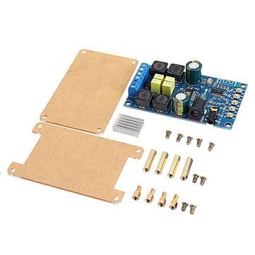2x50W Two Channel Stereo bluetooth Power Amplifier Module Audio Receiver 12V Digital Speaker For Hom