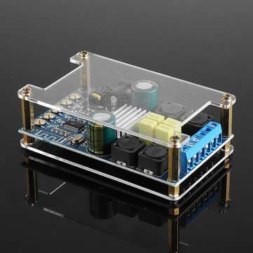 2x50W Two Channel Stereo bluetooth Power Amplifier Module Audio Receiver 12V Digital Speaker For Hom