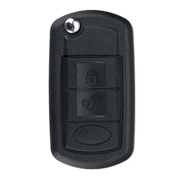 3 Button Folding Car Remote Key Shell Case For Land Rover Range Rover LR3 Freelander Evoque Discover