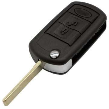 3 Button Folding Car Remote Key Shell Case For Land Rover Range Rover LR3 Freelander Evoque Discover