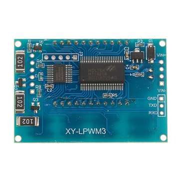 3 Channel PWM Pulse Frequency Duty Ratio Adjustable Controller Module Square Wave Rectangular Signal