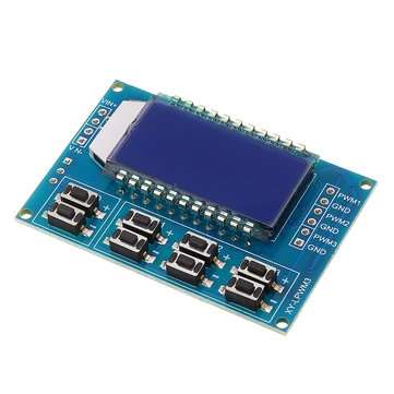 3 Channel PWM Pulse Frequency Duty Ratio Adjustable Controller Module Square Wave Rectangular Signal