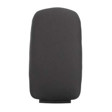3 Colors Cloth Plastic Center Console Lid Armrest Cover For Audi A3 A5 2006-2016 (COLOR: BLACK)