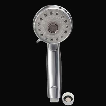 3 Color Temperature Sensor Control LED Shower Head
