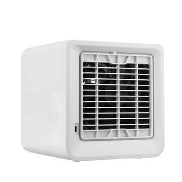 3 Gears Mini Air Conditioner Cooler Portable Cooling Fan Humidifier For Home