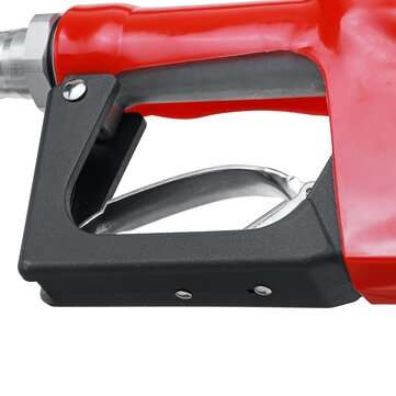 3 Gears LCD Display Gasoline Flow Meter Oil Delivery Guns 1`` Nozzle Dispenser