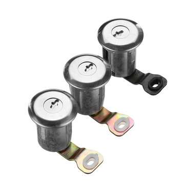 3 Door Lock Set Front Rear Ignition Barrel For Peugeot Partner Citroen Berlingo