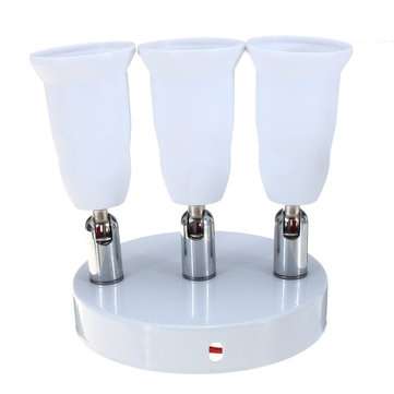 3 in 1 Adjustable 4A E27 E26 Bulb Adapter Base Socket Ceiling Light Lampholder AC100-240V
