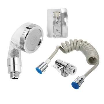 3 IN 1 Bathroom Sink Faucet Sprayer Set External Faucet Shower Clean Sprinkler