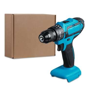 3 In 1 Electric Drill Screwdriver Dual Speed Cordless Drill Tool for Makita Bat... (TYPE: IRONCHUCK)