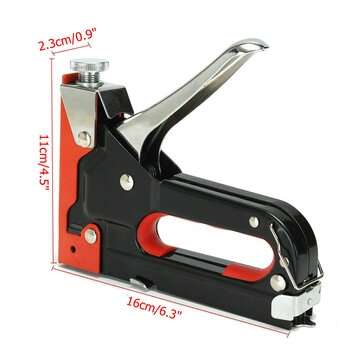 3 in 1 Heavy Duty Staple Guns 600 Nails Upholstery Stapler Tacker Hand Tool Kit