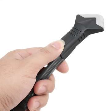 3 in 1 Silicone Caulking Tools Sealant Removal Tool with 4 Pieces Tool Kit
