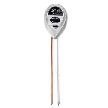 3 IN 1 Soil Tester Display PH Meter Water PH Moisture Test Meter Moisture Humidit... (COLOR: SILVER)