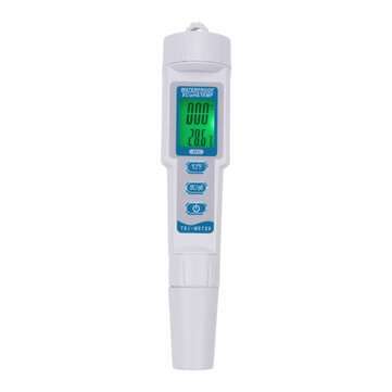 3 in 1 PH-983 EC PH Water Quality Tester Pen Backlight Digital PH Meter Probe for Aquarium Swimming