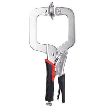 3 Inch Multi-function Steel C-clamp Face Clamp With Larger Flat Swivel Pads For Woodworking Vises Gr