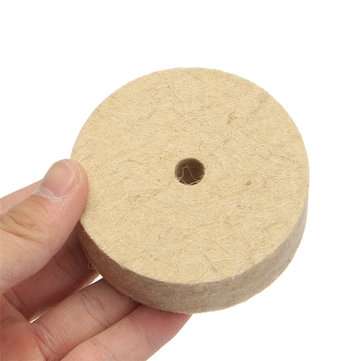 3 Inch Round Shank Wool Polishing Wheel Felt Wool Buffing Polishers